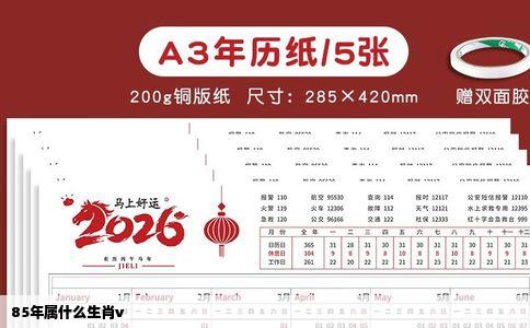 85年属什么生肖v