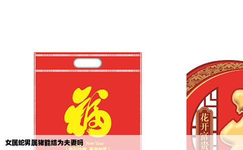 女属蛇男属猪能结为夫妻吗