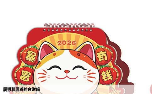 属猴和属鸡的合财吗