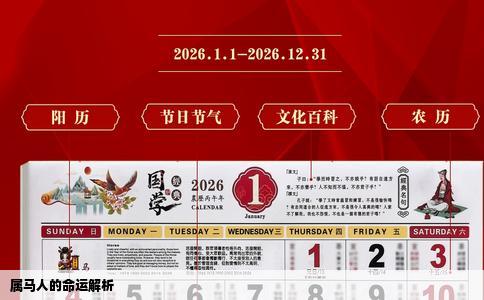 属马人的命运解析