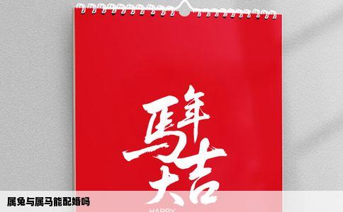 属兔与属马能配婚吗