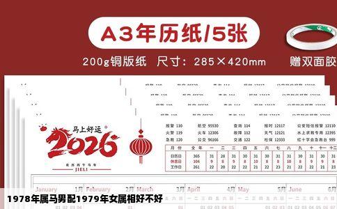 1978年属马男配1979年女属相好不好
