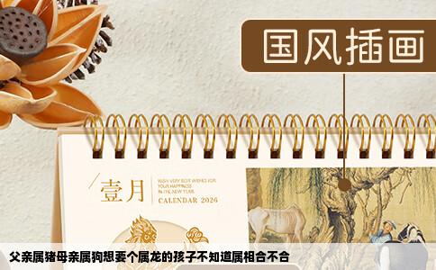 父亲属猪母亲属狗想要个属龙的孩子不知道属相合不合