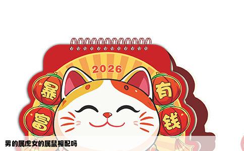 男的属虎女的属鼠相配吗
