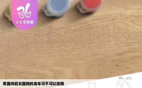 男属鸡和女属狗的龙年可不可以结婚