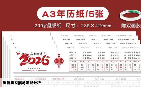 男属猪女属马婚配分析