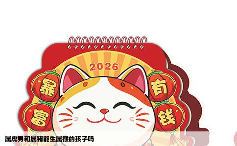 属虎男和属猪能生属猴的孩子吗