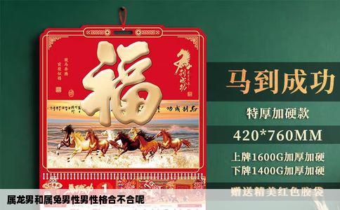 属龙男和属兔男性男性格合不合呢