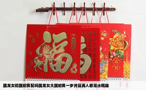 属龙女和属蛇男配吗属龙女大属蛇男一岁并且两人都是水瓶座