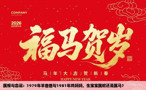属相与命运：1979年羊爸爸与1981年鸡妈妈，生宝宝属蛇还是属马？