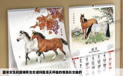 属羊女生和属猪男生合适吗我是天枰座的他是处女座的