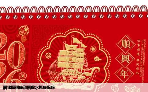 属猪摩羯座和属虎水瓶座配吗