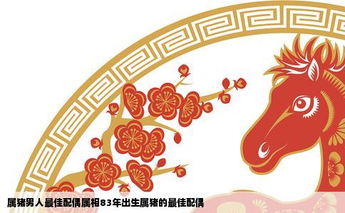 属猪男人最佳配偶属相83年出生属猪的最佳配偶